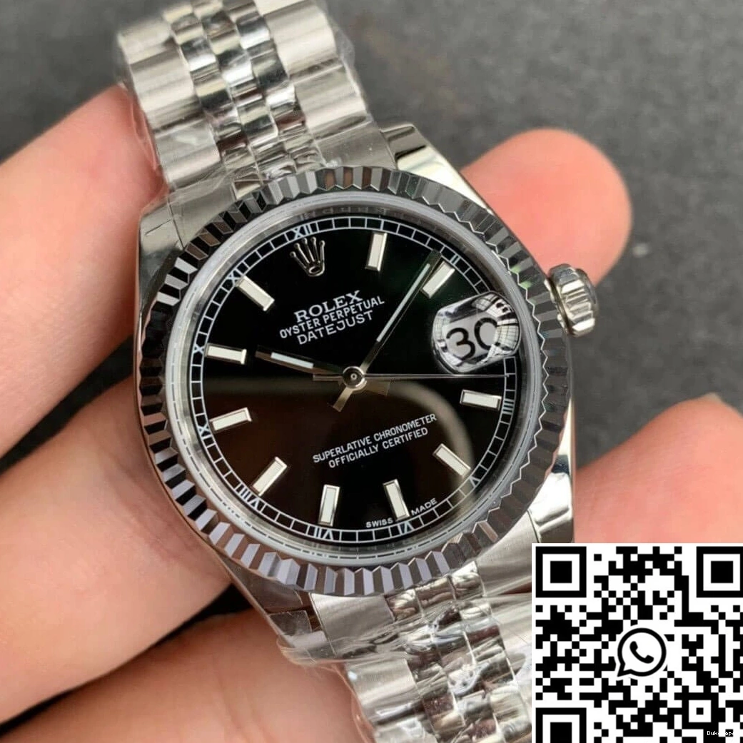 WrinkleFree Dial M178274-0004 889 Black Datejust Factory GS Rolex 0818